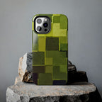 Chartreuse Patchwork Phone Case (Apple & Android)