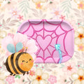 Flower Tray and Leaf Twister Set - Pink Sweetheart