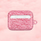 Pink Shag Rug AirPod Case
