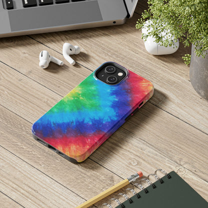 Rainbow Tie Dye Phone Case