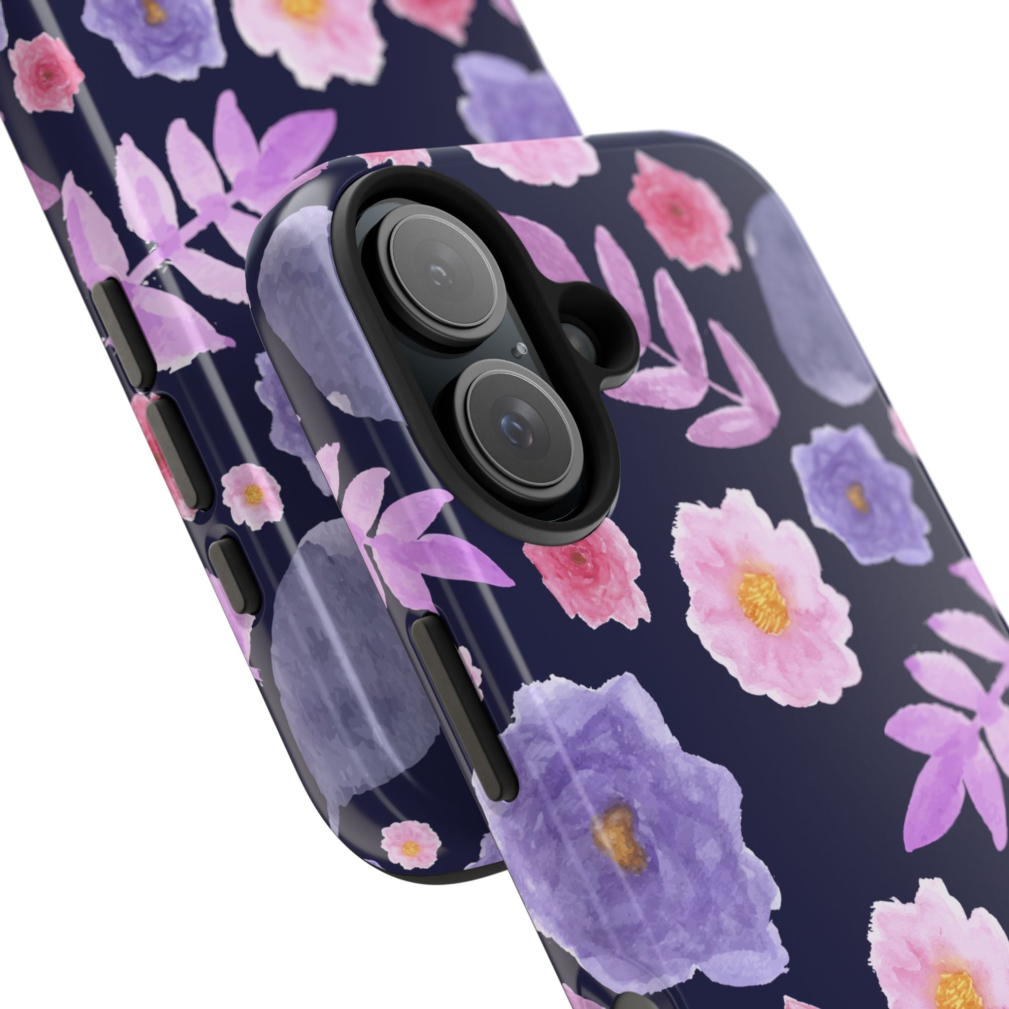 Purple Florals Phone Case (Apple & Android)
