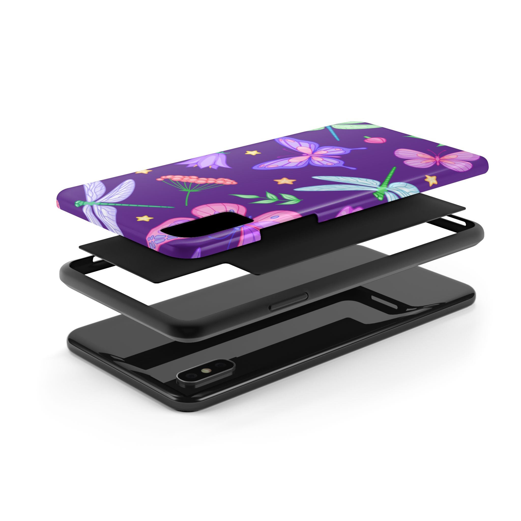 Purple Majestic Butterfly Phone Case (Apple & Android)