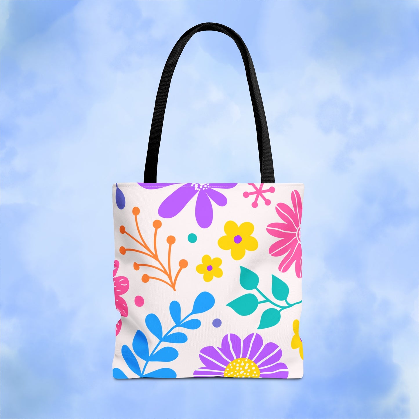 Fun Florals Tote Bag