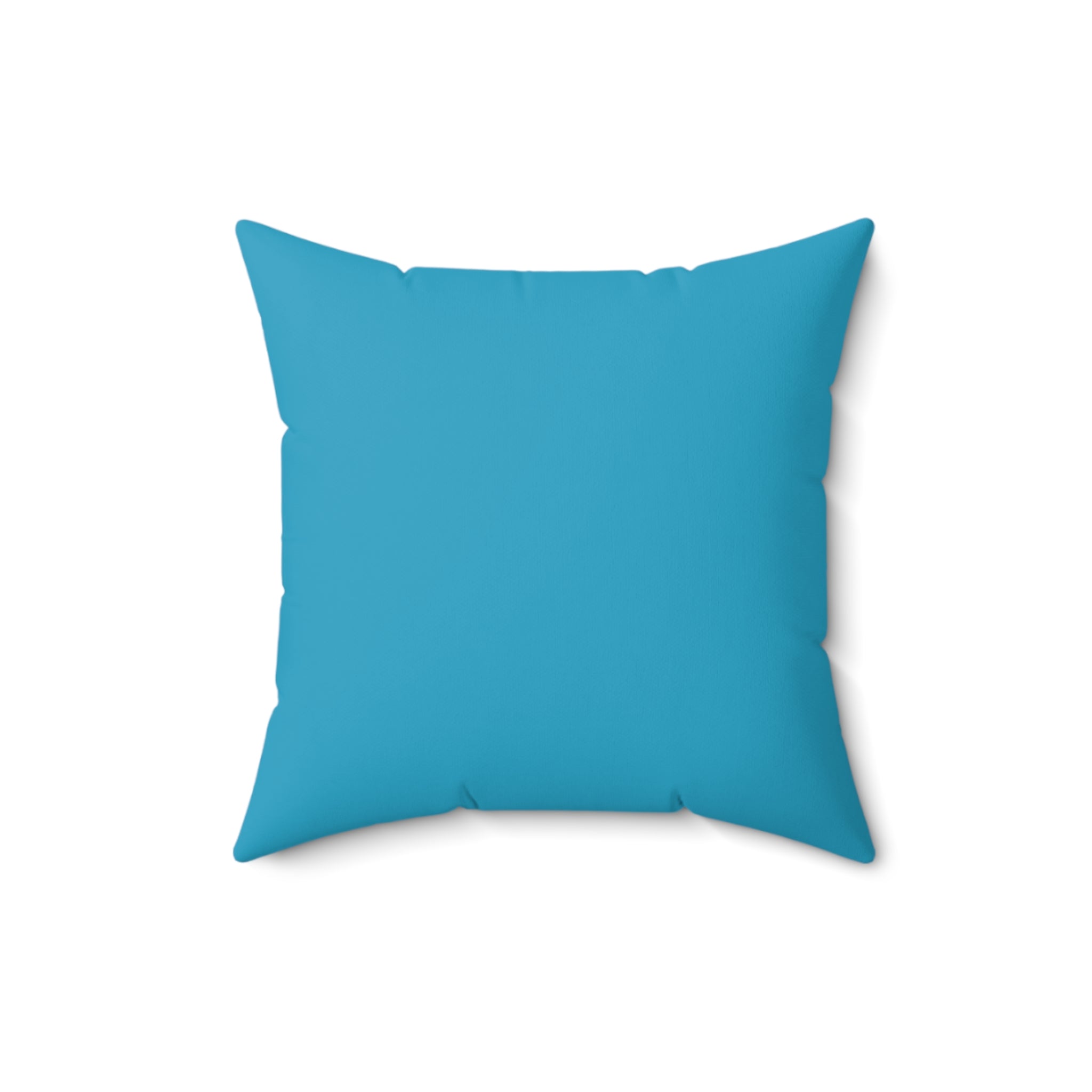 Social Media Thumbs Up Square Pillow - Teal