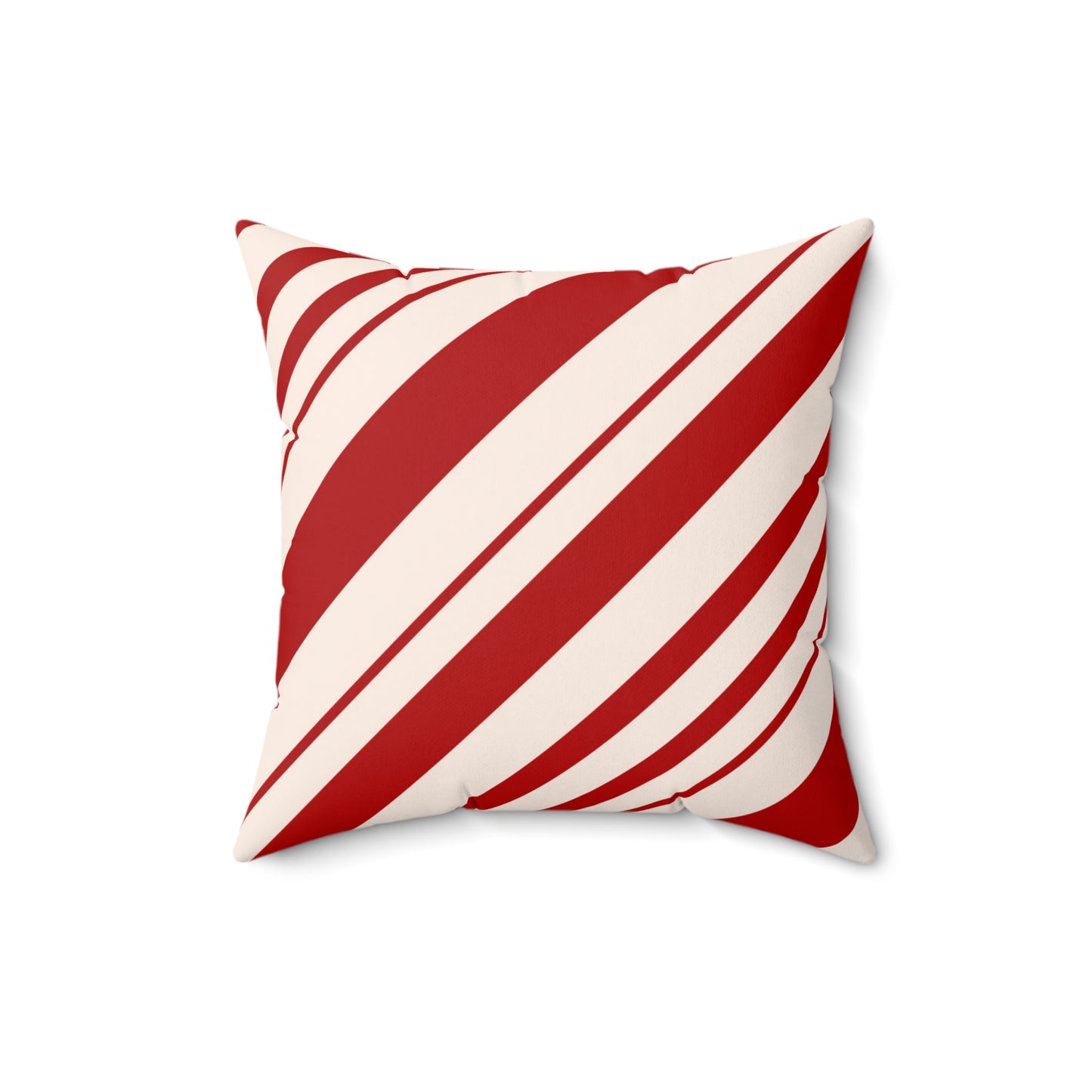 Sweet Peppermint Square Pillow