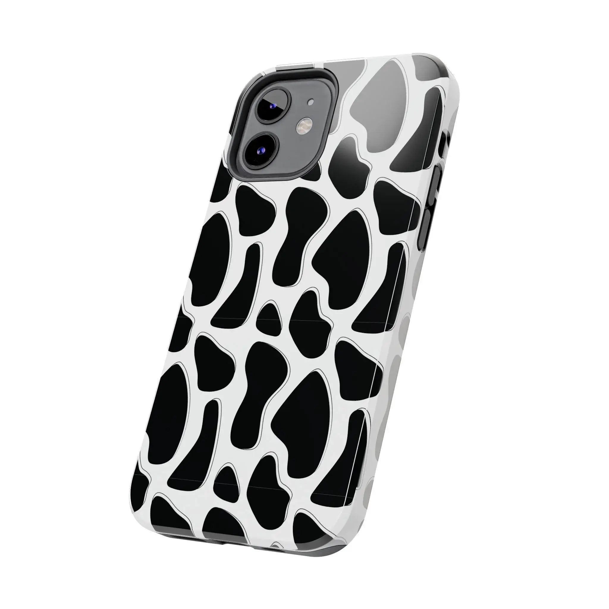 Spotted Animal Print Phone Case (Apple & Android) - Pink Sweetheart