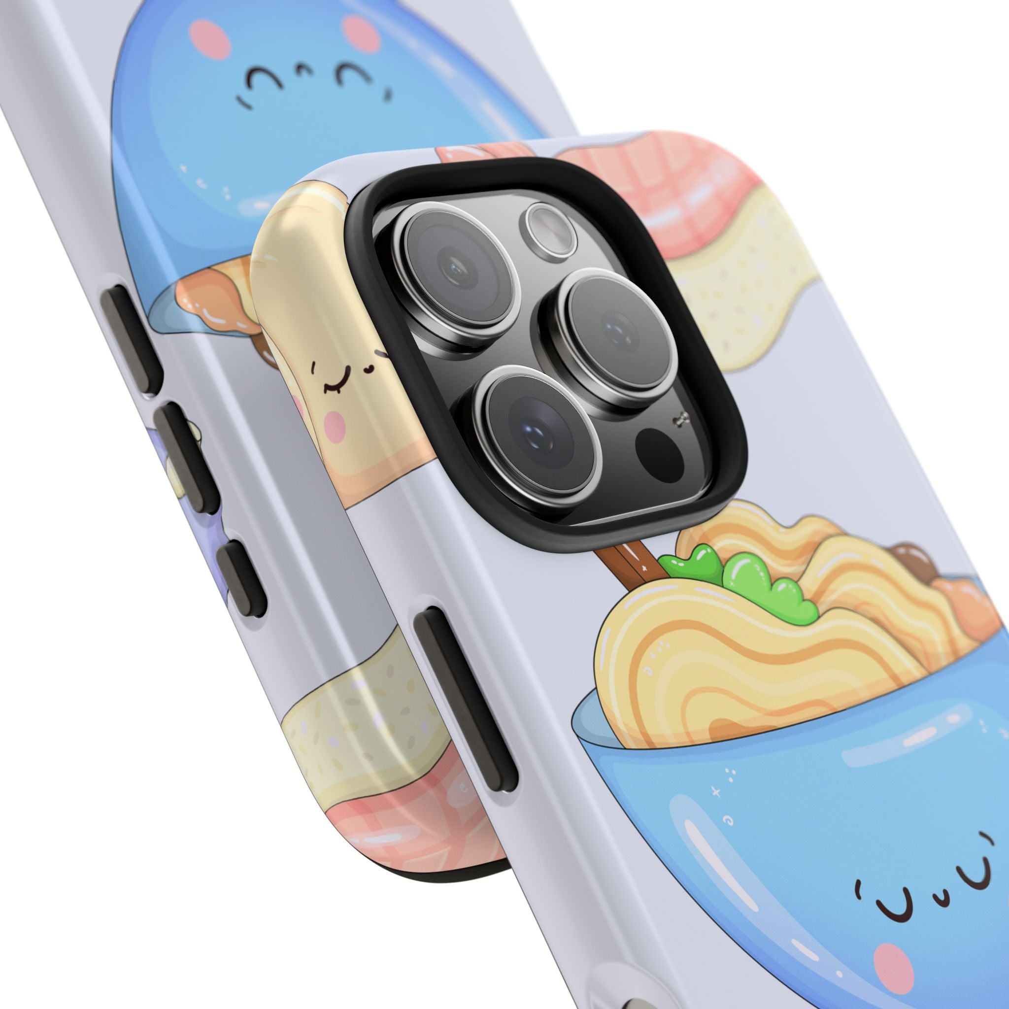 Kawaii Anime Snacks Phone Case (Apple & Android)