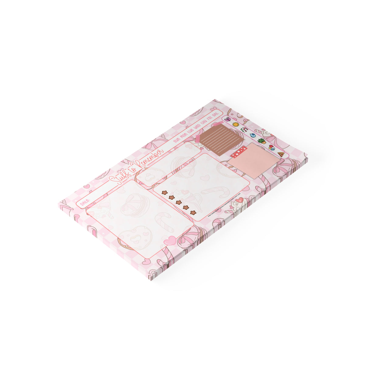 Sweet Treats Sticky Note Pad