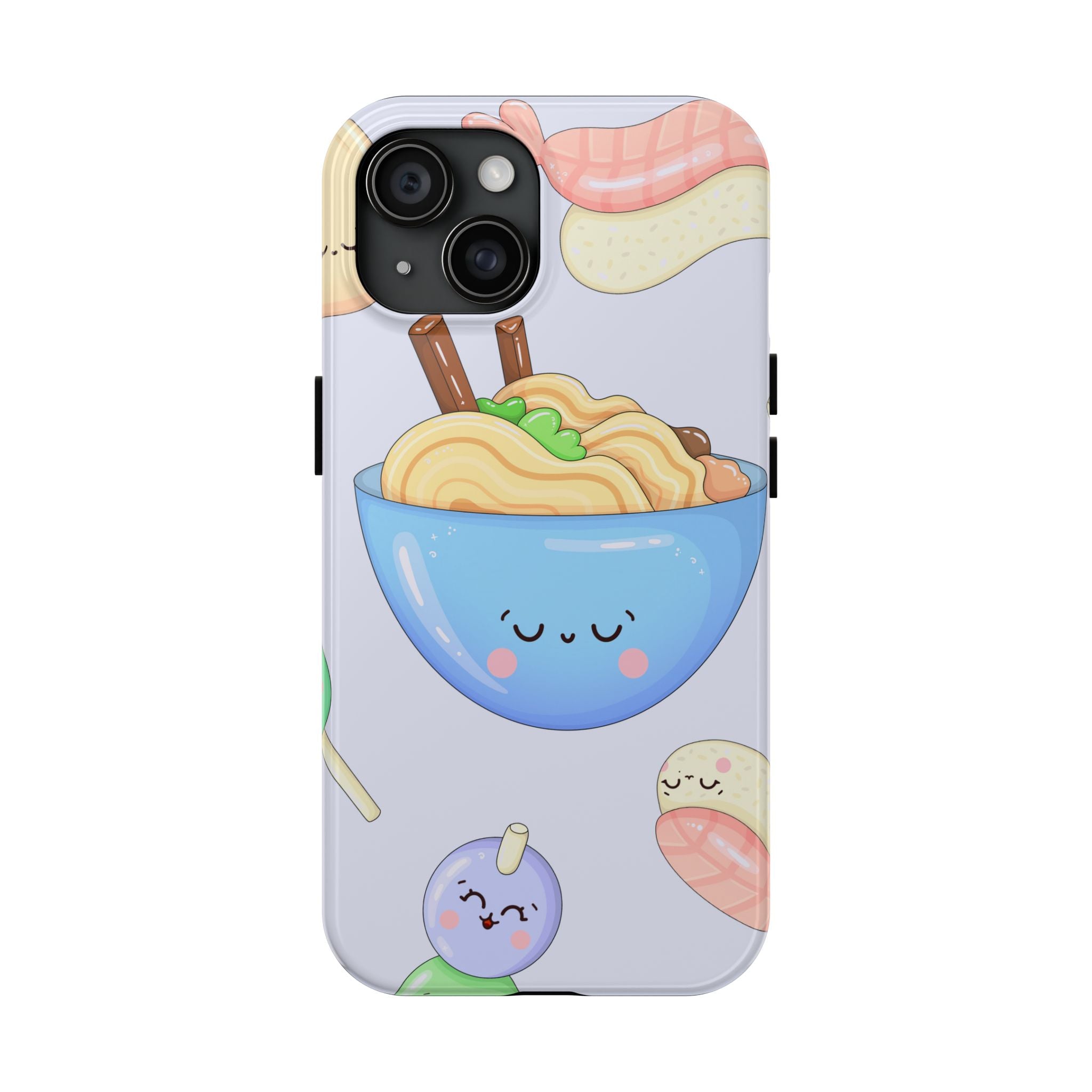 Kawaii Anime Snacks Phone Case (Apple & Android)