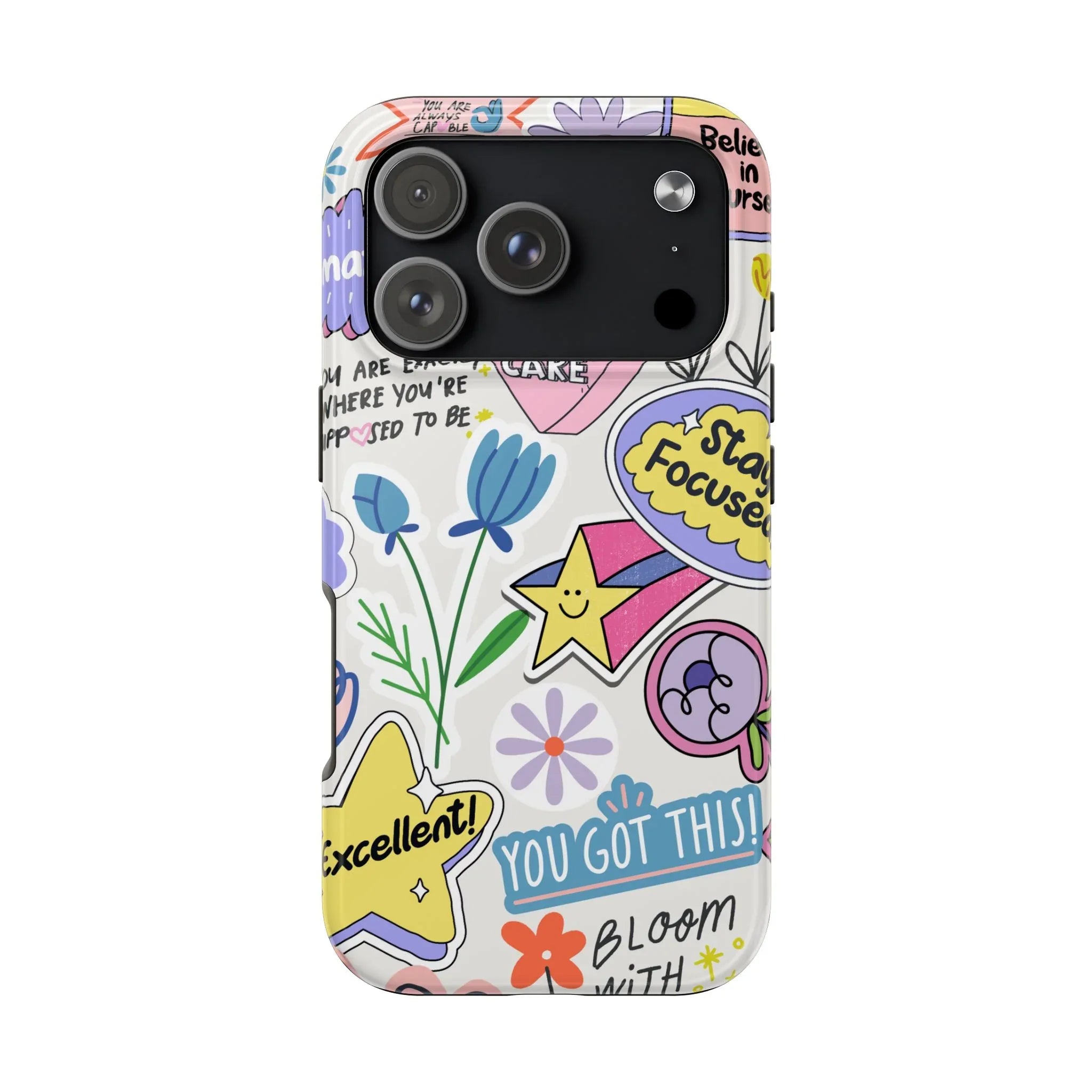 Motivational Phone Case (Apple & Android) - Pink Sweetheart