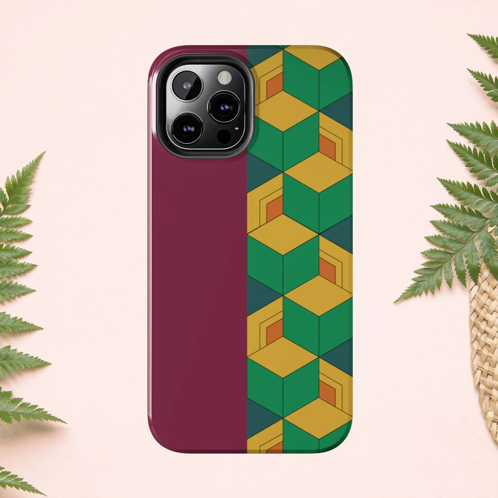 Brotherly Split Kimono Tough Phone Case (Apple & Android) - Pink Sweetheart