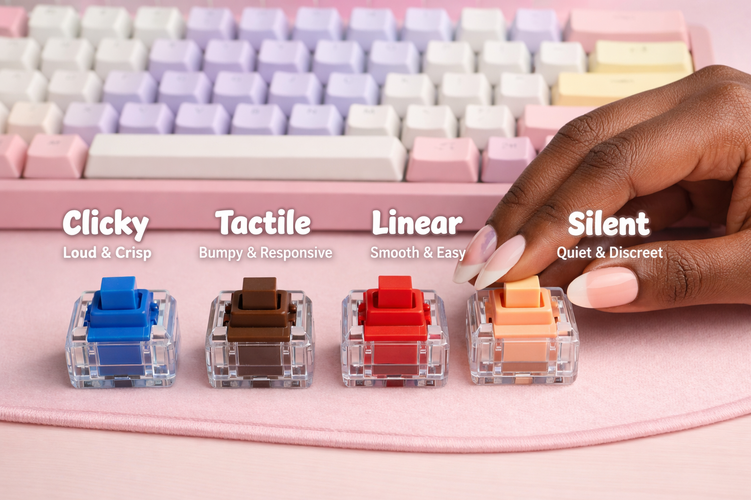 Sliced Cherry Pie Clicker Fidget Keychain