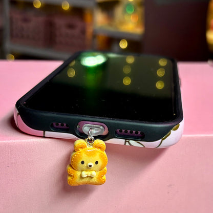 Baked Graham Teddy Dust Plug Charm