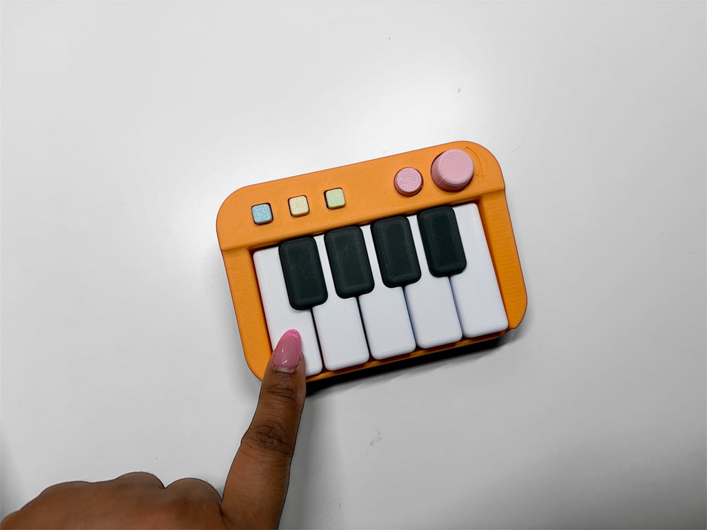 Miniature Piano Multi-Sound Clicker Fidget
