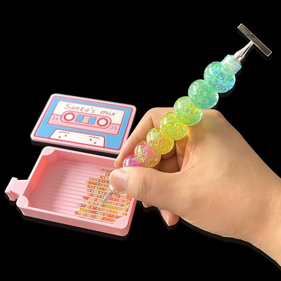 Rainbow Sparkle Diamond Art Painting Pen