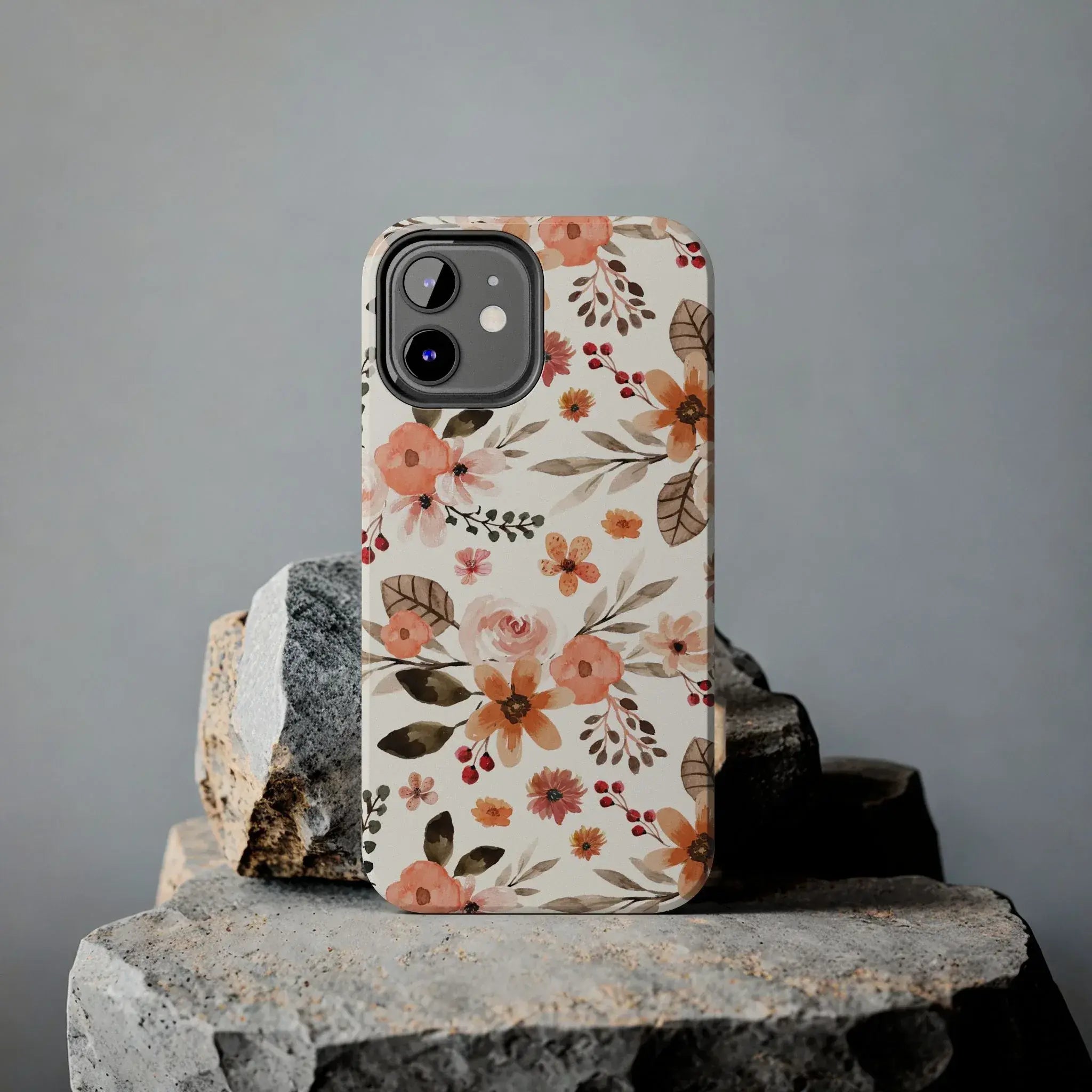 Timeless Vintage Florals Phone Case (Apple & Android) - Pink Sweetheart
