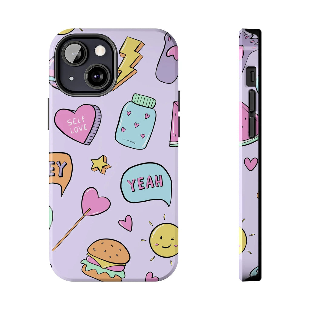 Kawaii Cute Collection Phone Case (Apple & Android) - Pink Sweetheart
