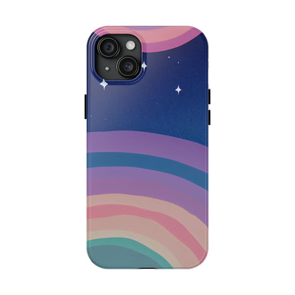 Midnight Rainbows Phone Case