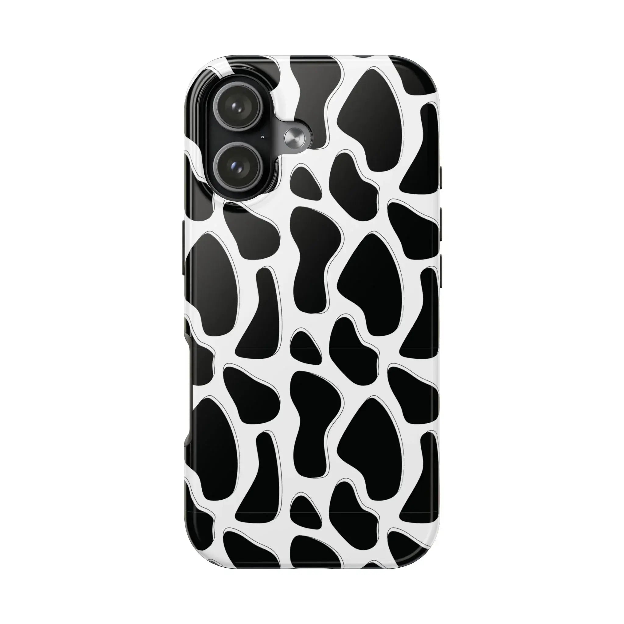 Spotted Animal Print Phone Case (Apple & Android) - Pink Sweetheart