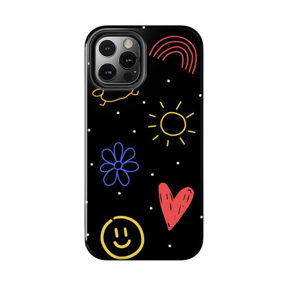 Draw Scribble Doodle Phone Case