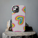 Rainbow Hearts Phone Case (Apple & Android)