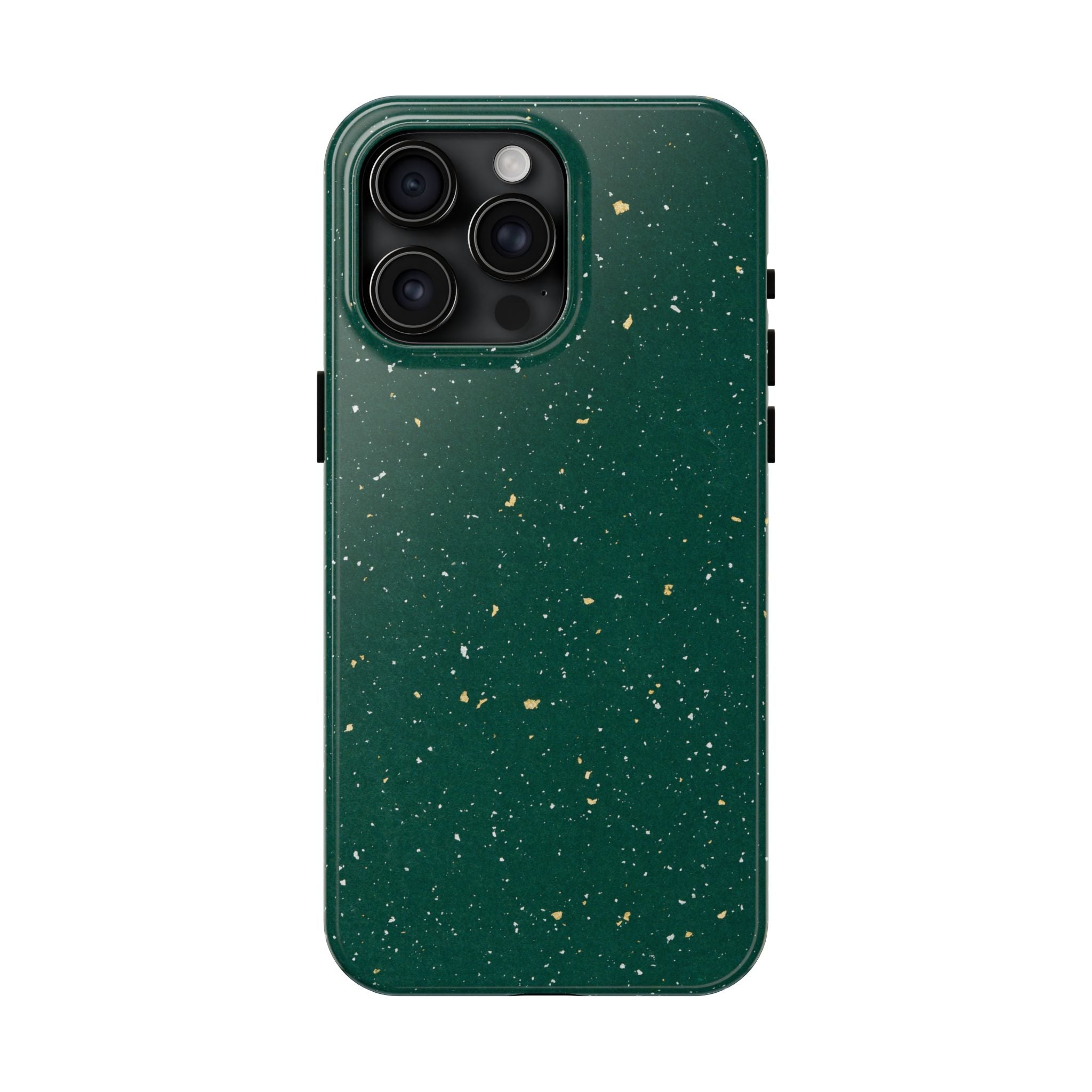 Emerald Gold Flecked Phone Case (Apple & Android)