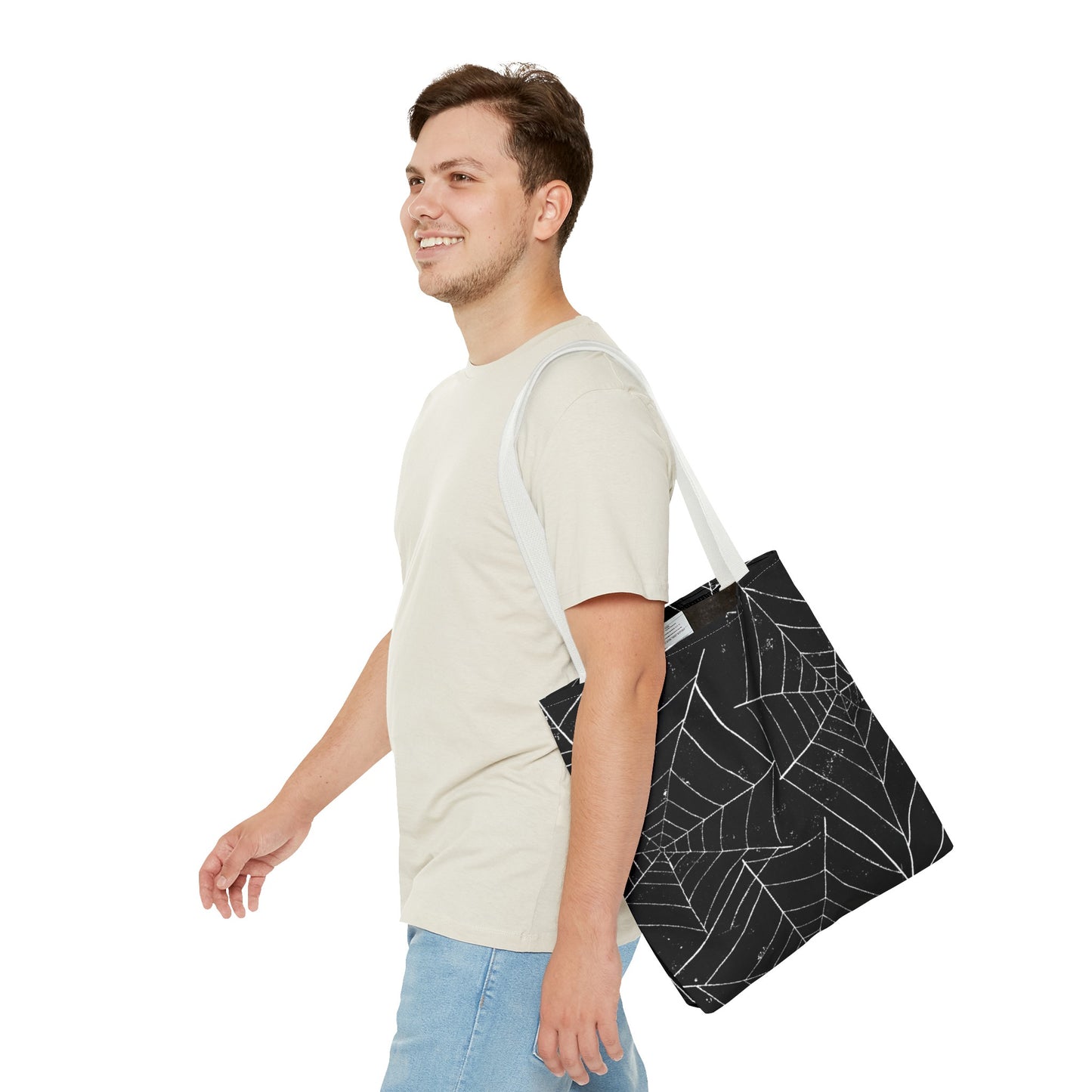 Spun Spider Web Tote Bag