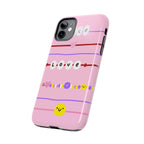 Bestie Bracelets Phone Case (Apple & Android) - Pink Sweetheart