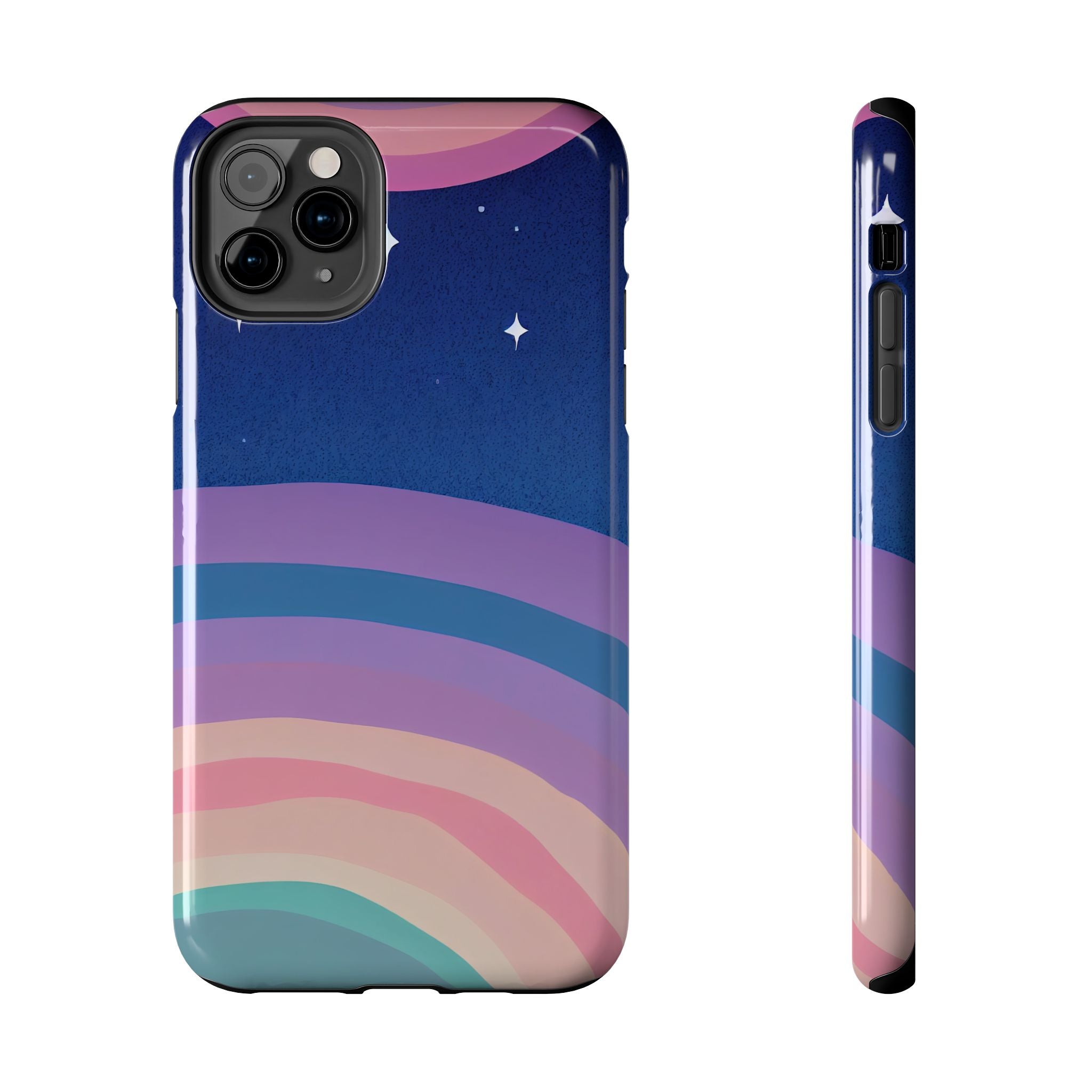 Midnight Rainbows Phone Case (Apple & Android)
