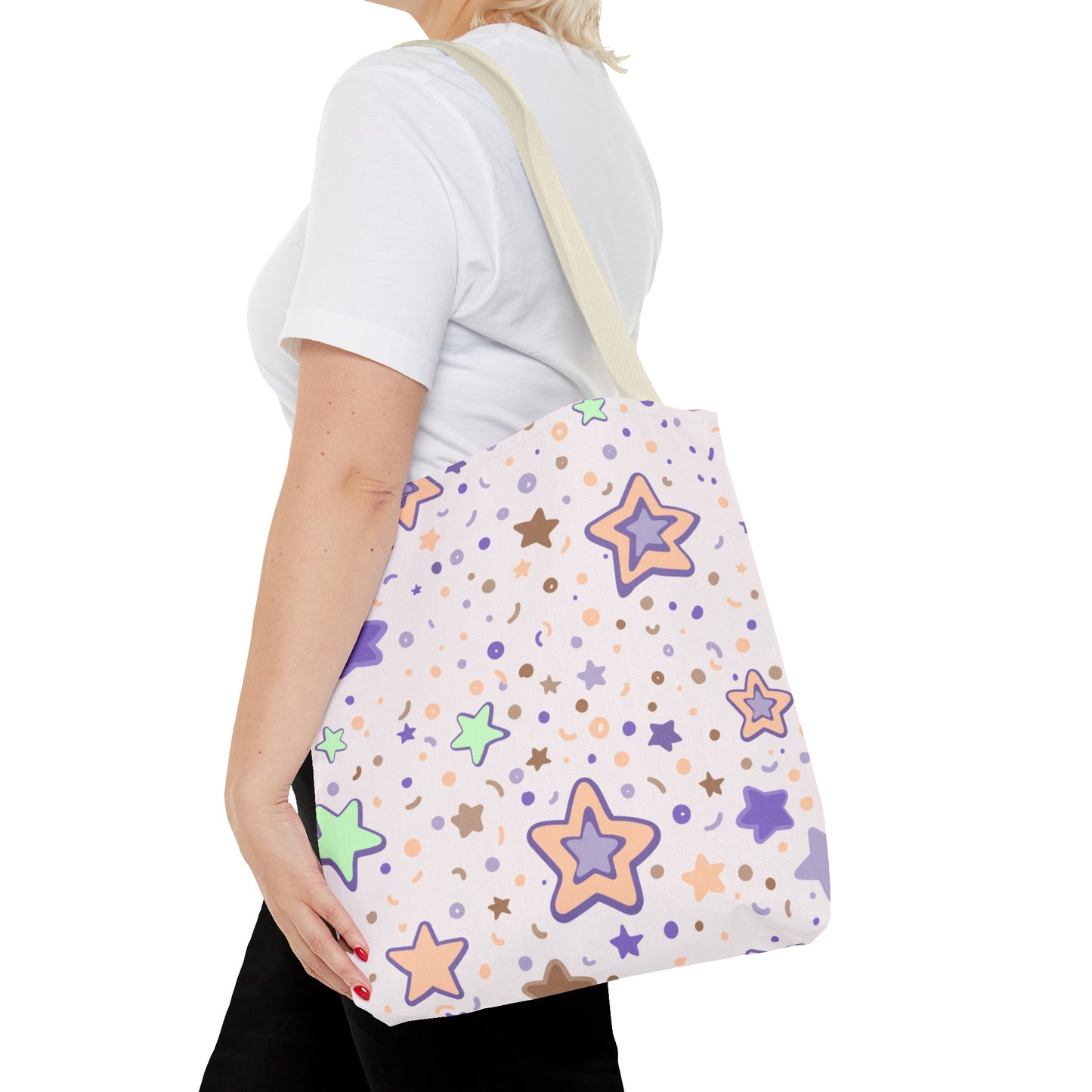 Starry Pastel Tote Bag