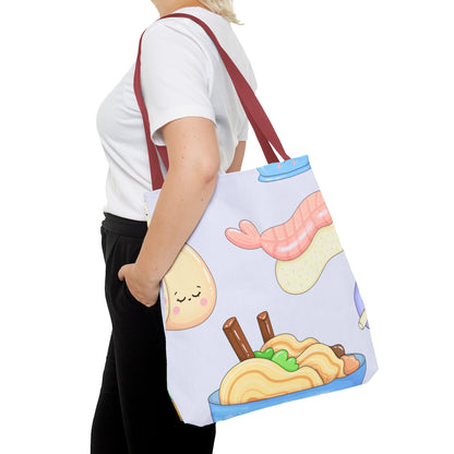 Kawaii Anime Snacks Tote Bag