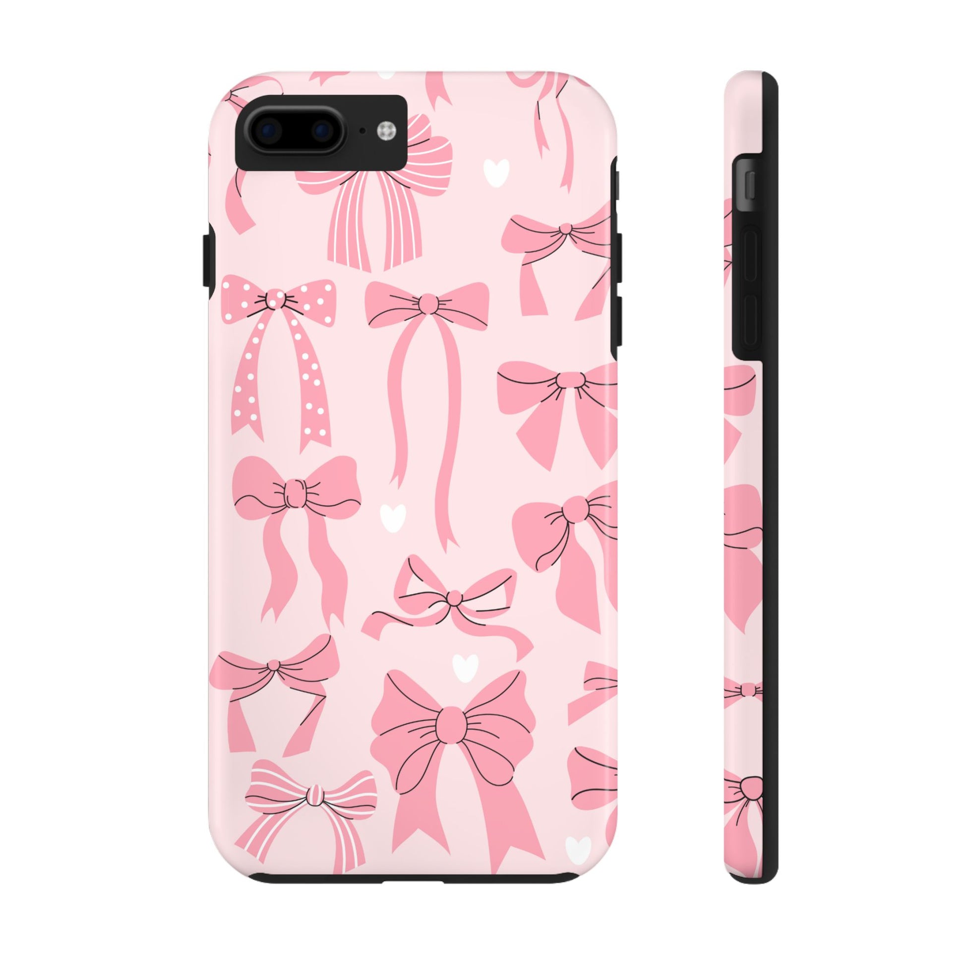 Pink Bow Ribbons Phone Case (Apple & Android)