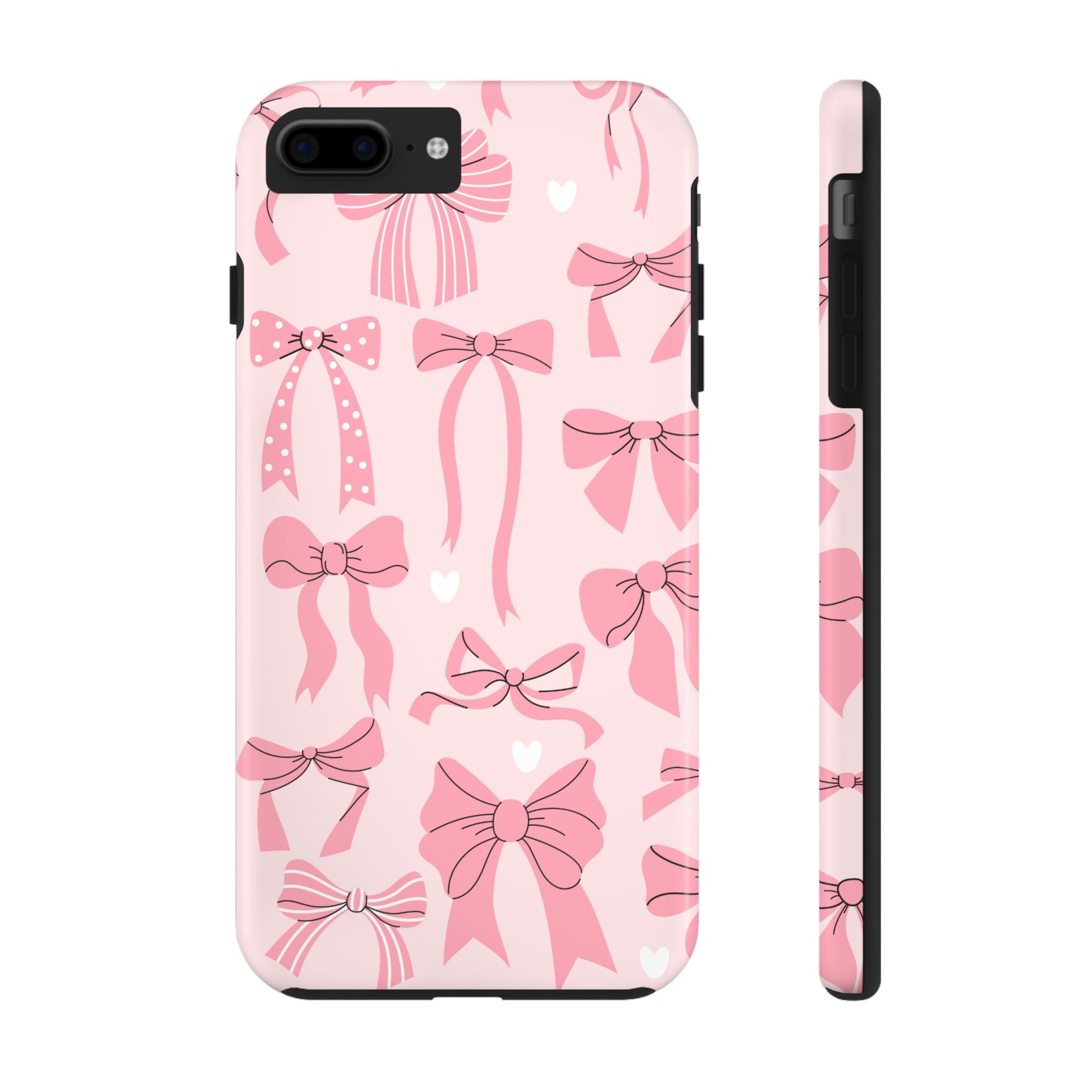 Pink Bow Ribbons Phone Case (Apple & Android)