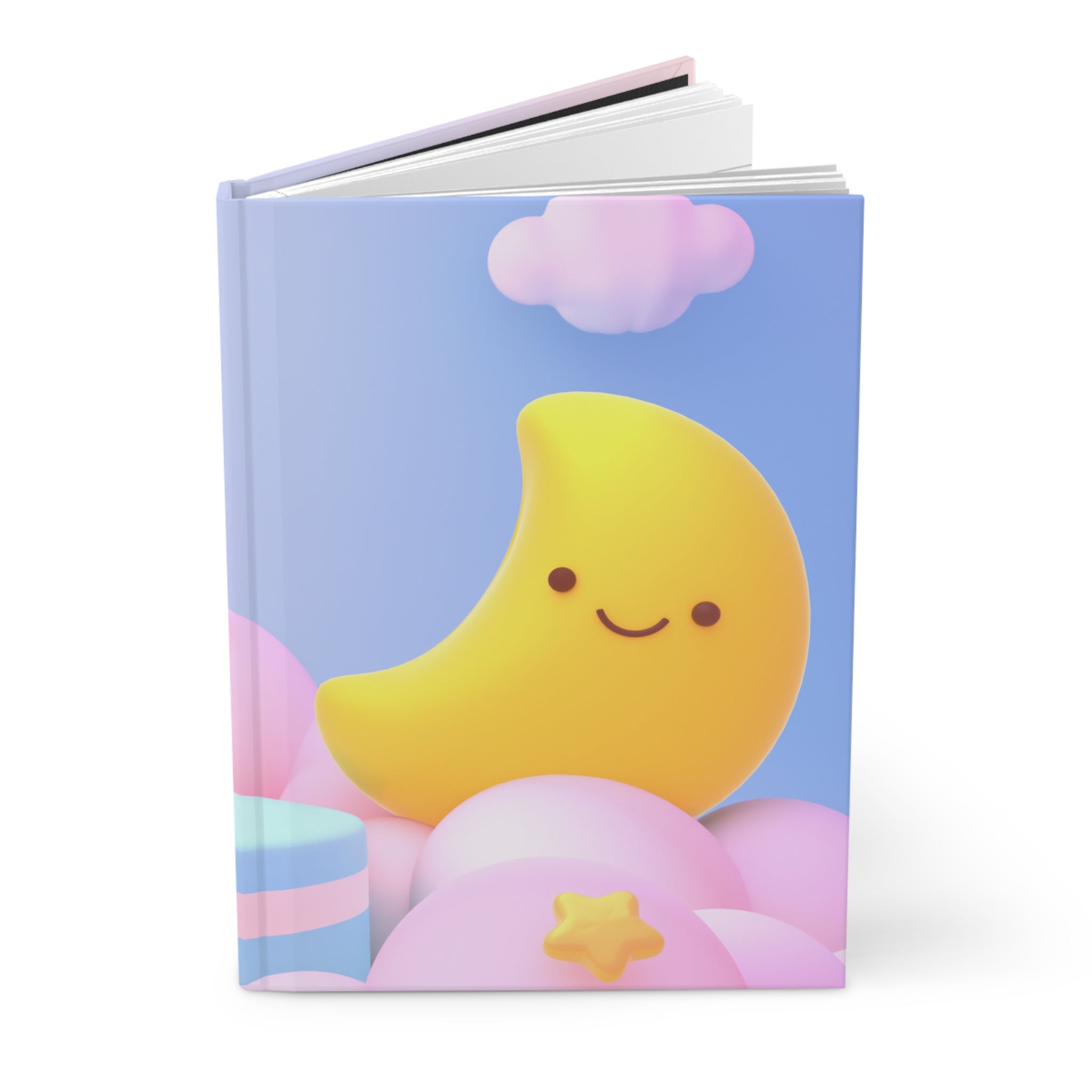 Sleepy Little Moon Hardcover Matte Journal