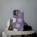 Pastel Purple Flowers Phone Case (Apple & Android)