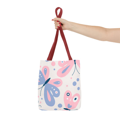 Pastel Butterlies Tote Bag