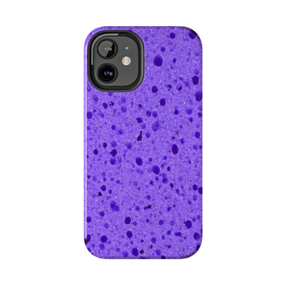 Purple Sponge Phone Case