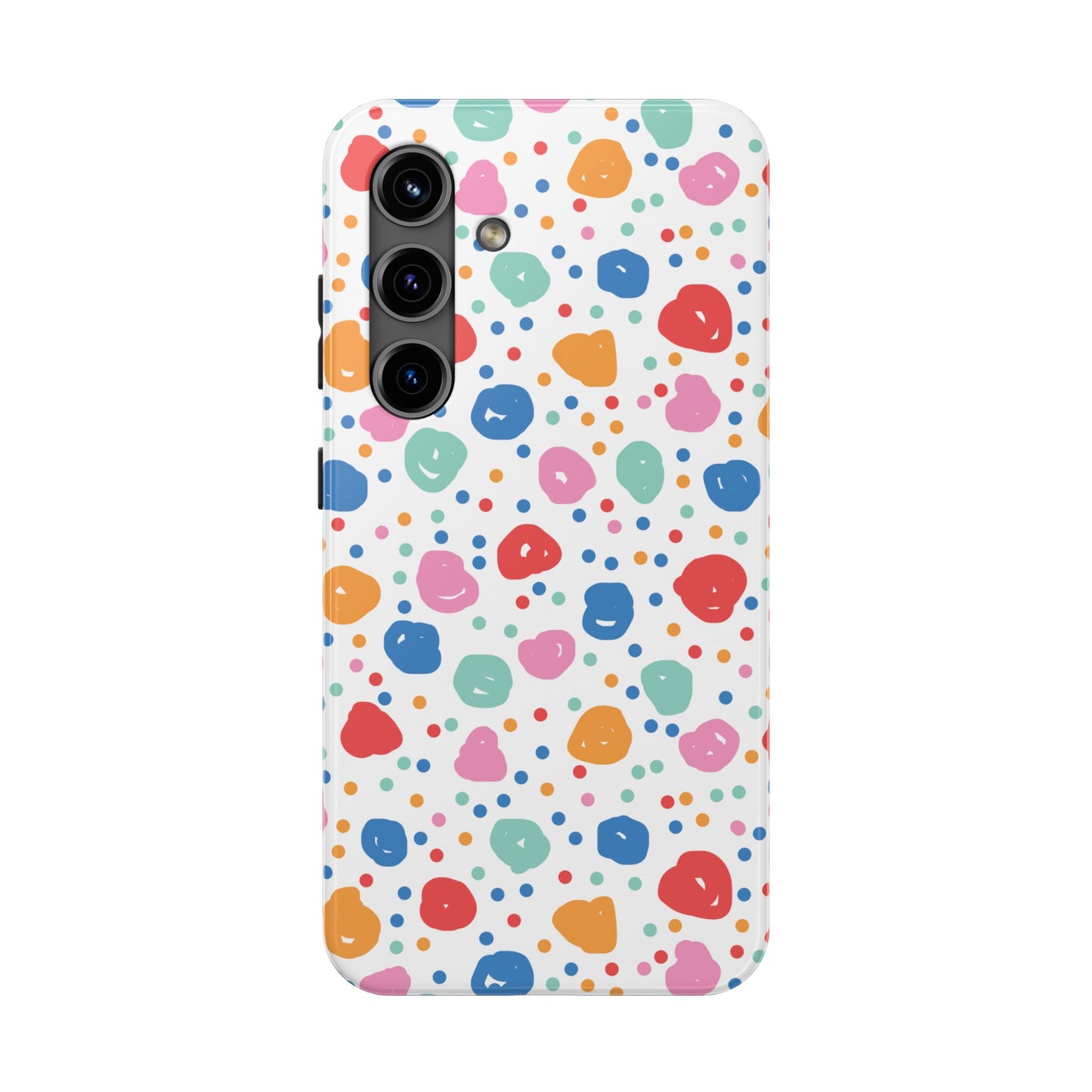 Seamless Hand Drawn Polka Phone Case