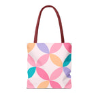 Pastel Geometric Tote Bag