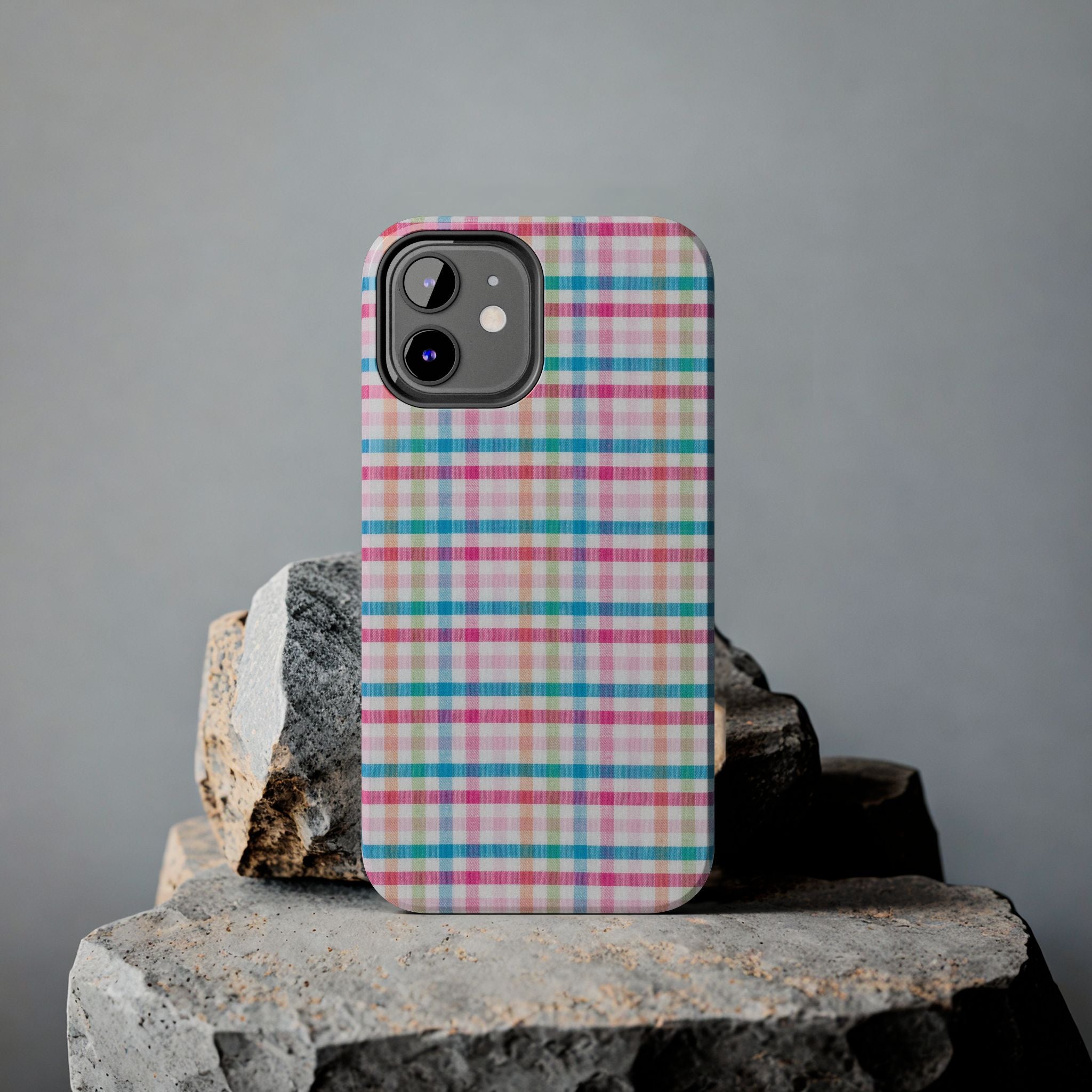 Checked Pattern Phone Case (Apple & Android)