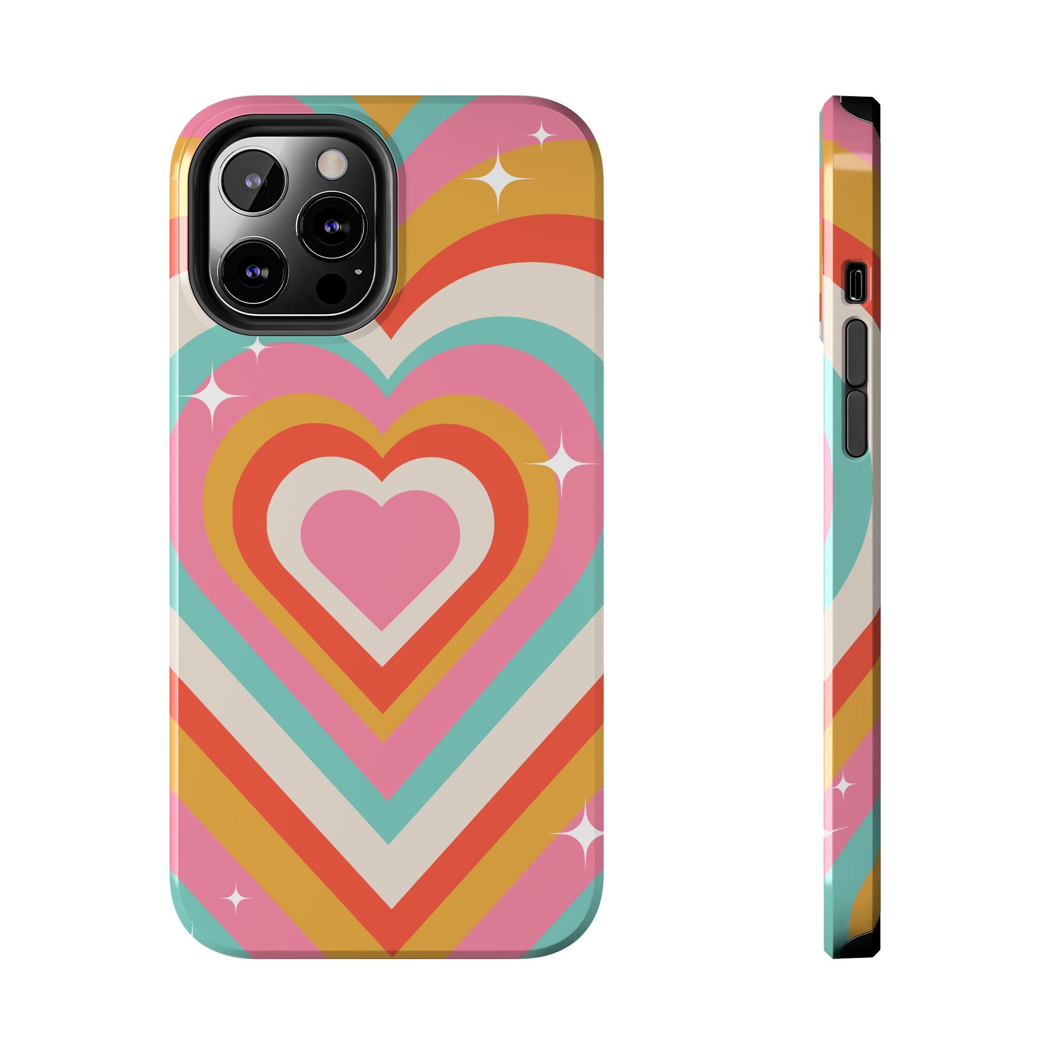 Psychedelic Hearts Phone Case (Apple & Android)