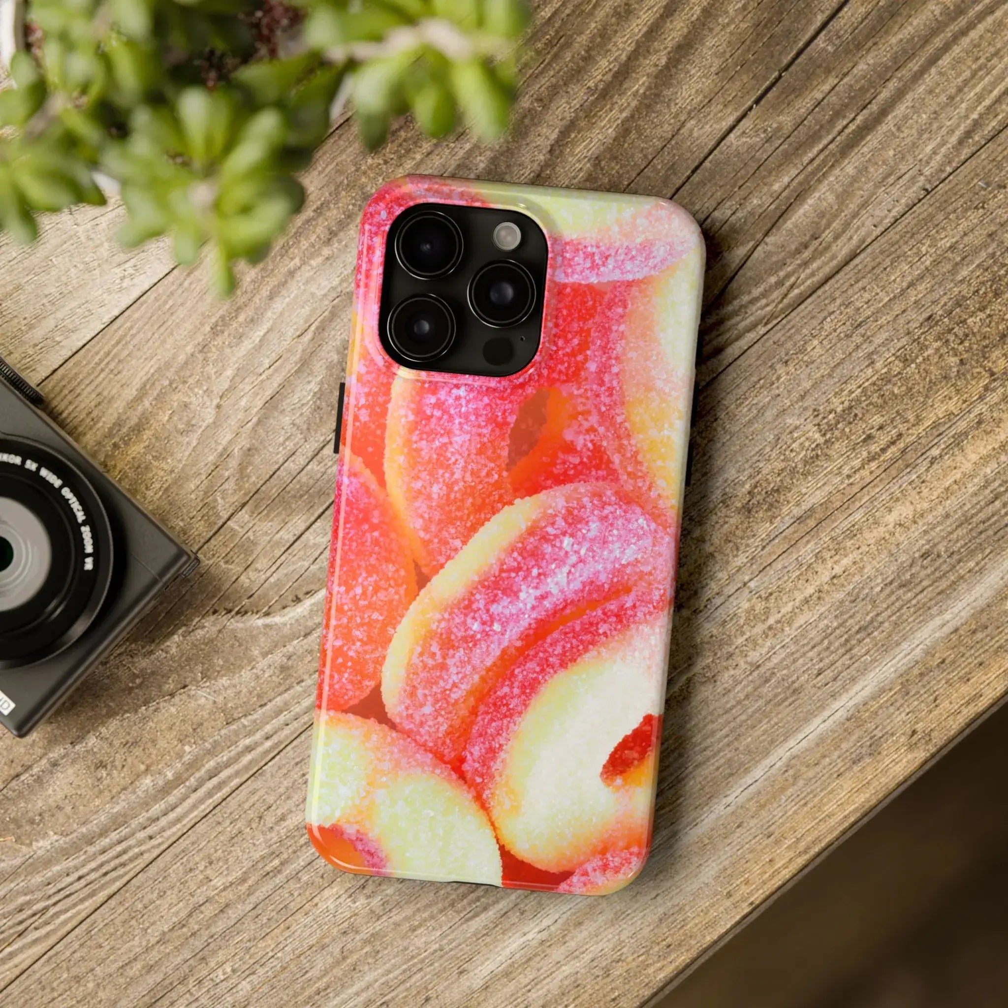 Sour Peach Ringz Phone Case (Apple & Android) - Pink Sweetheart