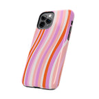 Wave Nostalgia Phone Case (Apple & Android) - Pink Sweetheart