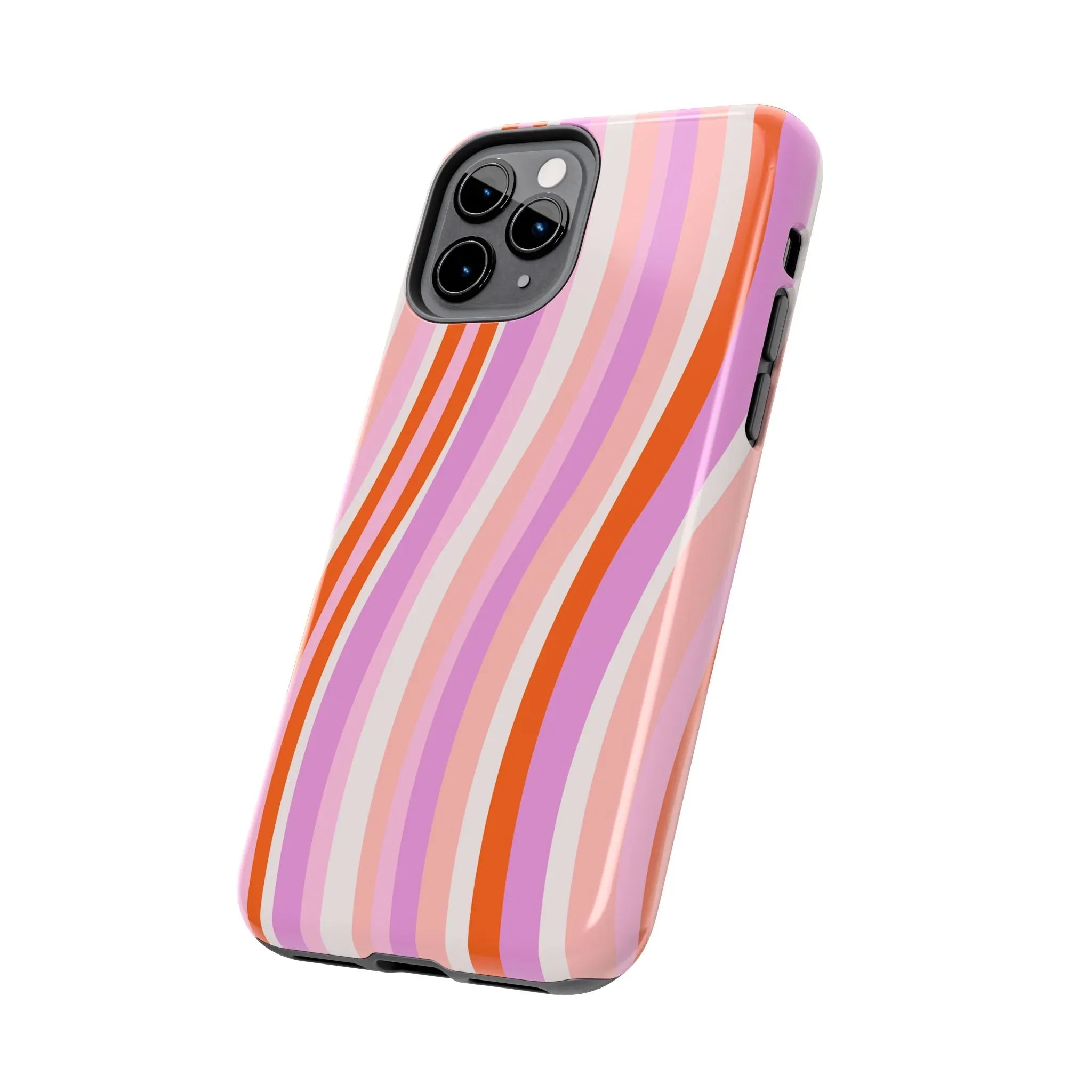 Wave Nostalgia Phone Case (Apple & Android) - Pink Sweetheart