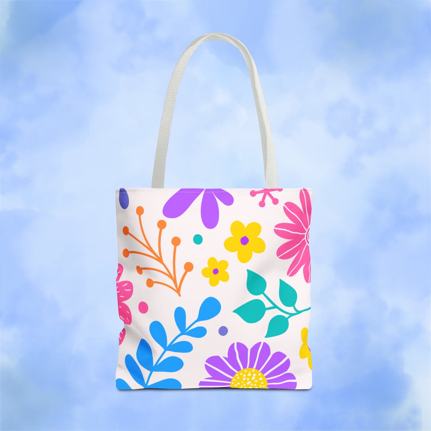 Fun Florals Tote Bag