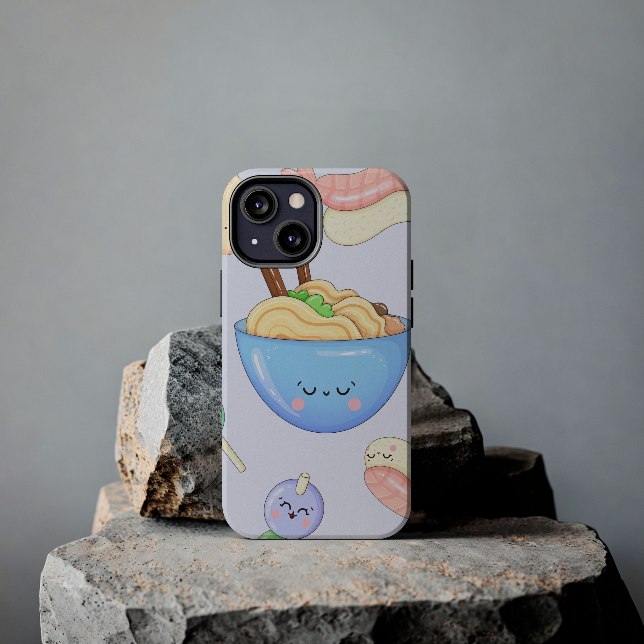 Kawaii Anime Snacks Phone Case (Apple & Android)