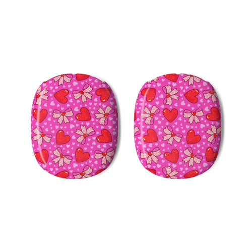 Bows and Hearts AirPods Max Case - Pink Sweetheart