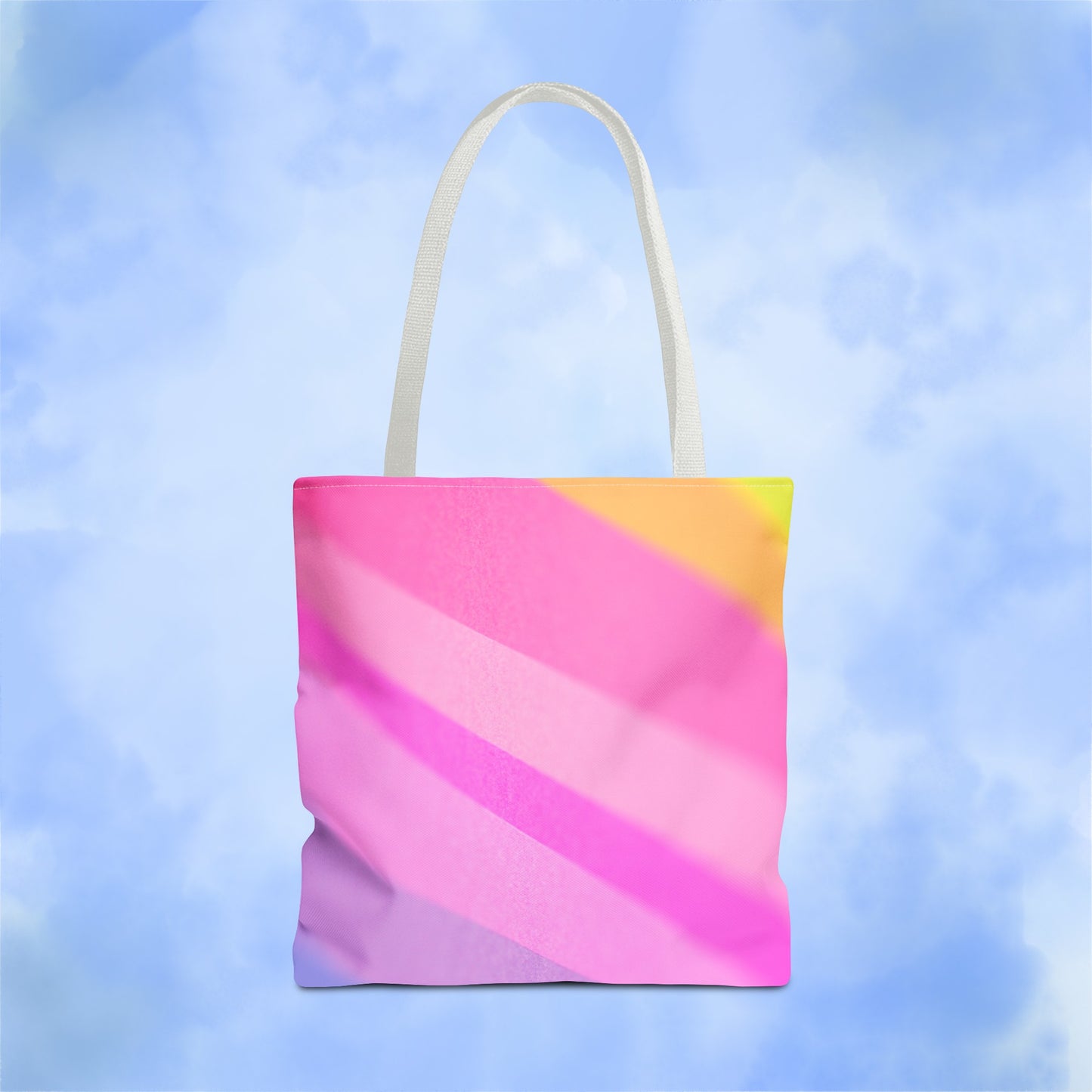 Blurred Rainbow Sectrum Tote Bag