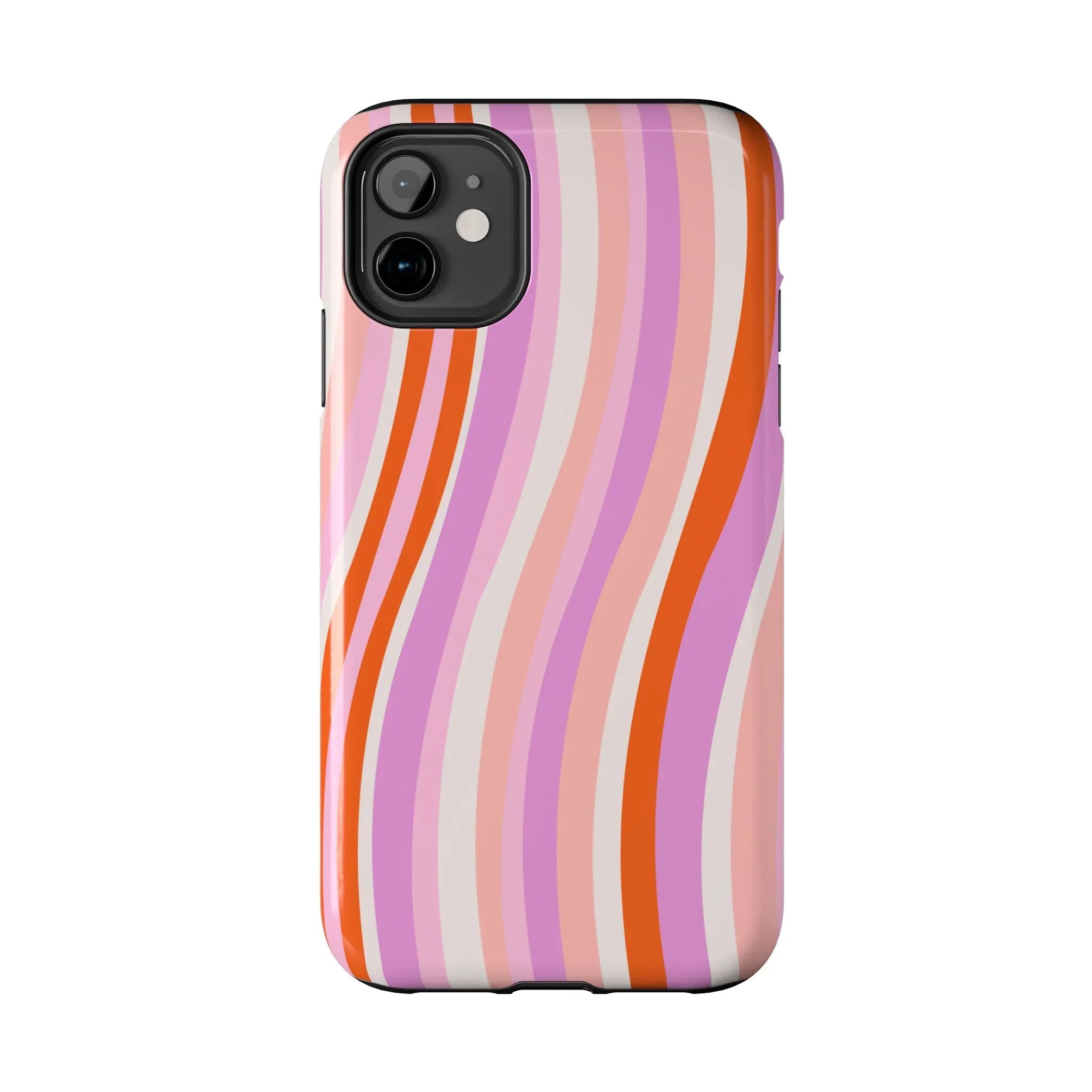 Wave Nostalgia Phone Case (Apple & Android) - Pink Sweetheart