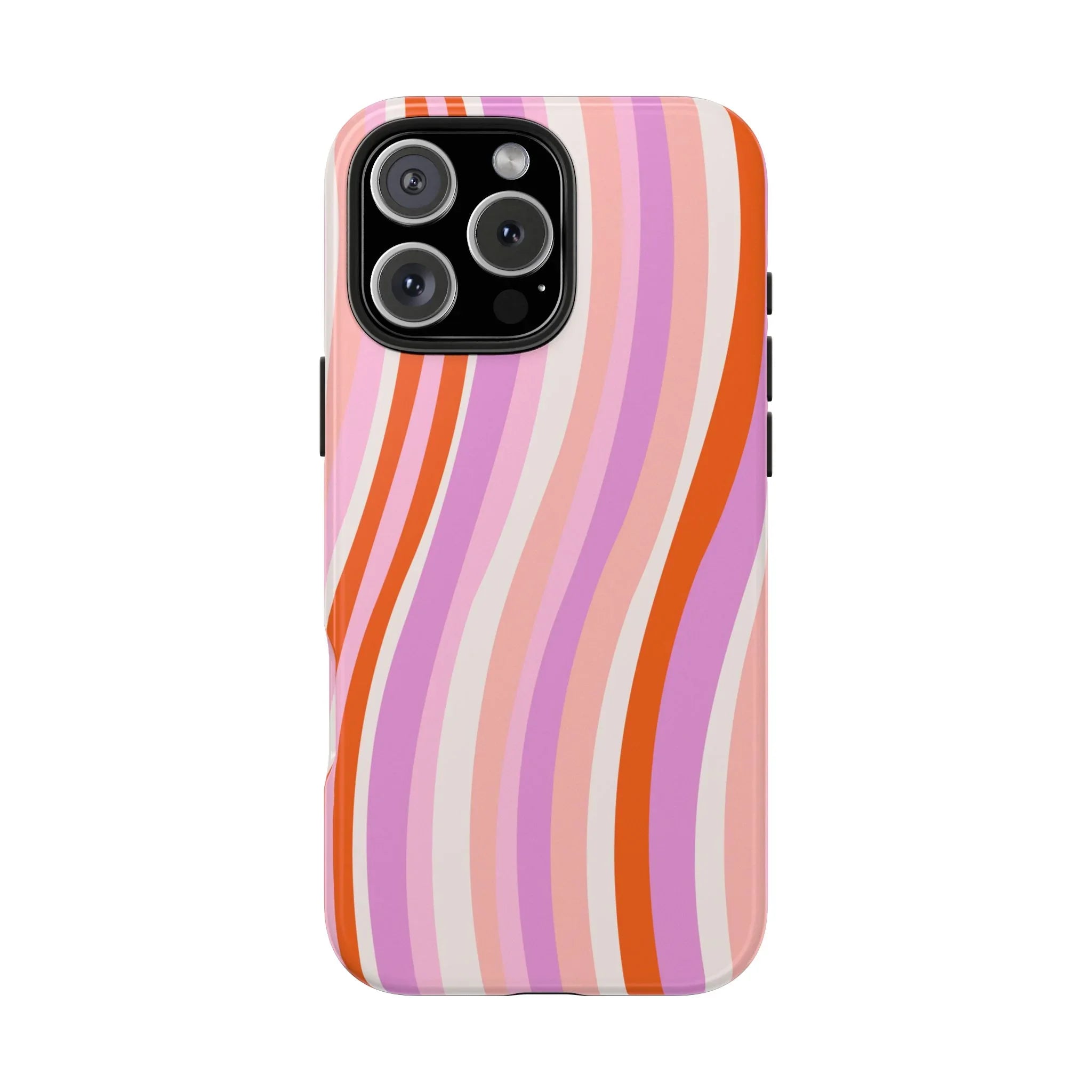 Wave Nostalgia Phone Case (Apple & Android) - Pink Sweetheart